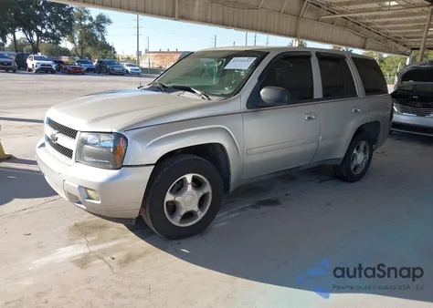 2008 Chevrolet Trailblazer Lt из США, поврежденный, VIN 1GNDS13S282129699